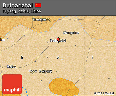 Political Map of Beihanzhai