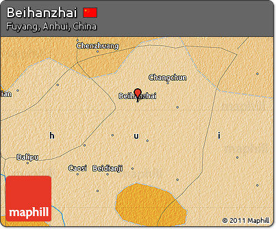 Political Map of Beihanzhai