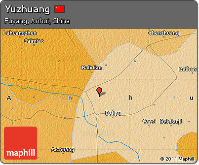 Political Map of Yuzhuang