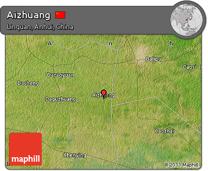 Satellite Map of Aizhuang