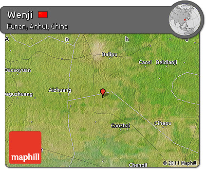 Satellite Map of Wenji