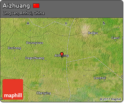 Satellite Map of Aizhuang