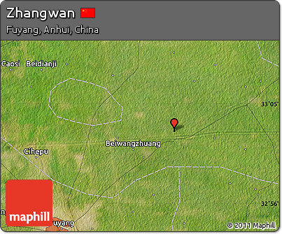 Satellite Map of Zhangwan