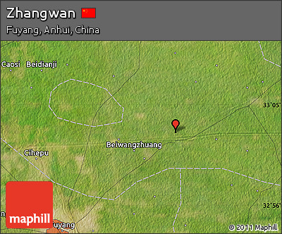 Satellite Map of Zhangwan
