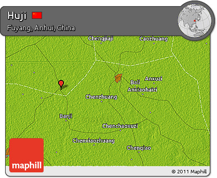 Physical 3D Map of Huji
