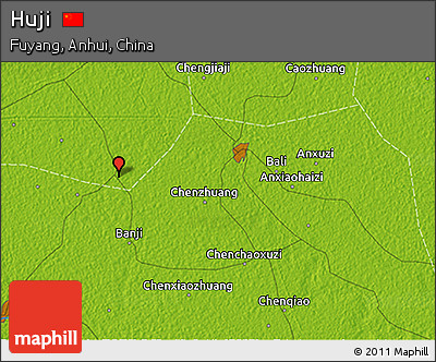 Physical 3D Map of Huji