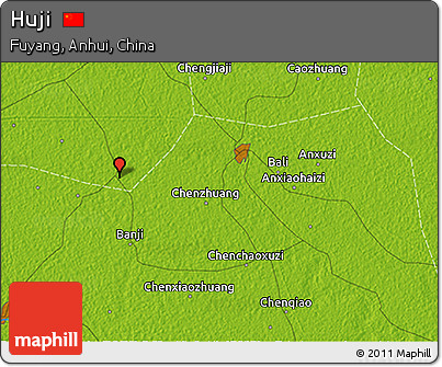Physical 3D Map of Huji