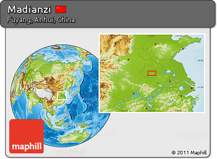 Physical Location Map of Madianzi
