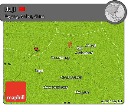 Physical Map of Huji