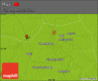 Physical Map of Huji