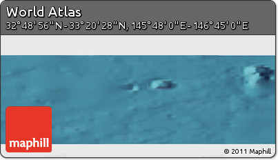 Satellite Panoramic Map of the Area around 33° 4' 42" N, 146° 16' 30" E