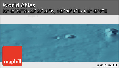Satellite Panoramic Map of the Area around 33° 4' 42" N, 146° 16' 30" E