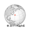 Outline Map of the Area around 33° 4' 42" N, 151° 22' 30" E, rectangular outline