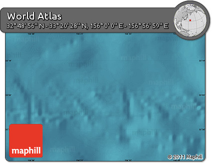 Satellite Map of the Area around 33° 4' 42" N, 156° 28' 29" E