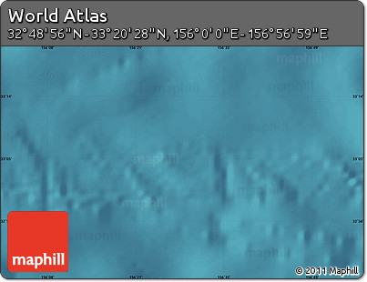 Satellite Map of the Area around 33° 4' 42" N, 156° 28' 29" E