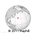 Outline Map of the Area around 33° 4' 42" N, 162° 25' 30" E, rectangular outline