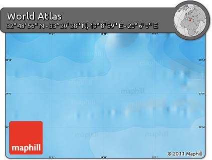 Political Map of the Area around 33° 4' 42" N, 19° 37' 30" E