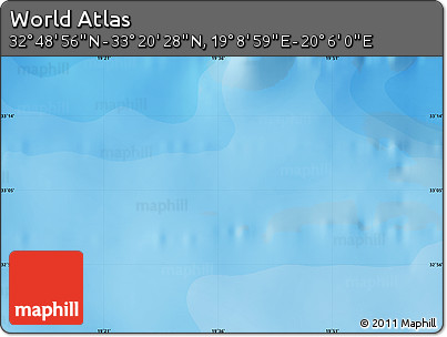 Political Map of the Area around 33° 4' 42" N, 19° 37' 30" E