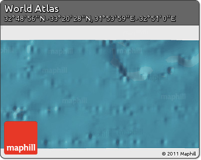 Satellite 3D Map of the Area around 33° 4' 42" N, 32° 22' 30" E