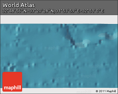 Satellite 3D Map of the Area around 33° 4' 42" N, 32° 22' 30" E
