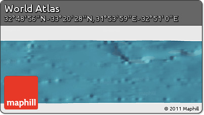 Satellite Panoramic Map of the Area around 33° 4' 42" N, 32° 22' 30" E