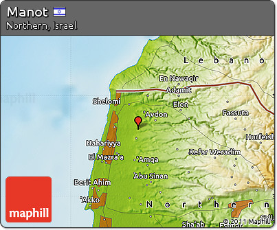 Physical Map of Manot