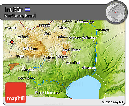 Physical 3D Map of Intiṣār
