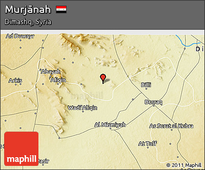 Physical 3D Map of Murjānah