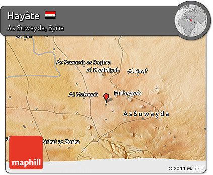 Satellite 3D Map of Hayâte