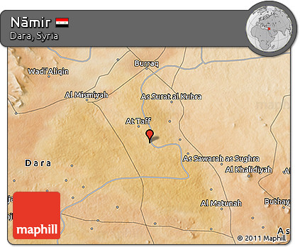 Satellite 3D Map of Nāmir