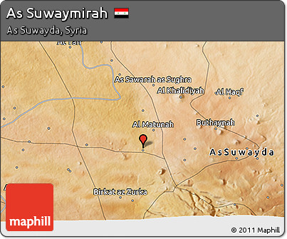 Satellite 3D Map of As Suwaymirah
