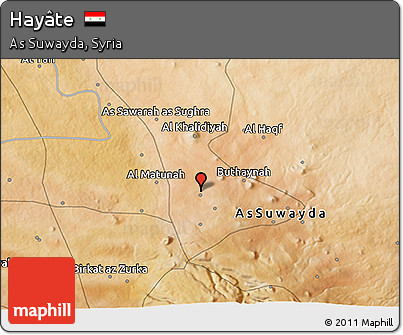 Satellite 3D Map of Hayâte
