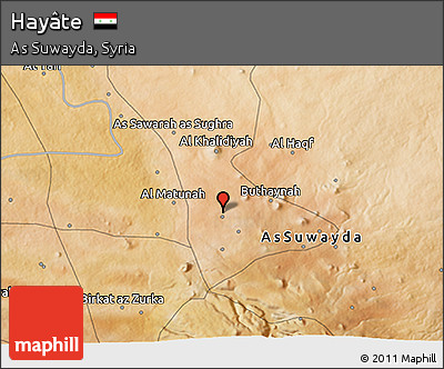 Satellite 3D Map of Hayâte