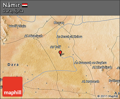 Satellite 3D Map of Nāmir