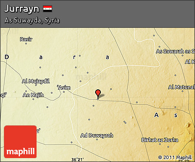 Physical Map of Jurrayn