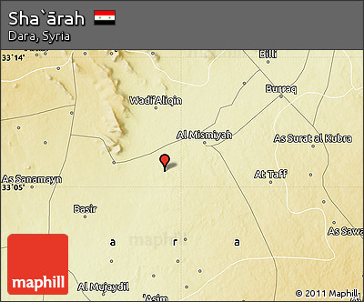 Physical Map of Sha`ārah
