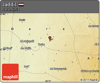 Physical Map of Jaddil