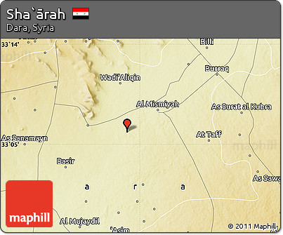 Physical Map of Sha`ārah