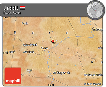 Satellite Map of Jaddil