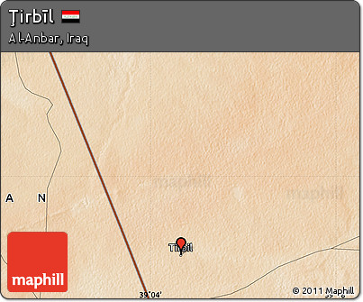 Satellite Map of Ţirbīl