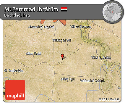 Satellite Map of Muḩammad Ibrāhīm