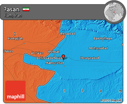 Political Map of Ḩasan