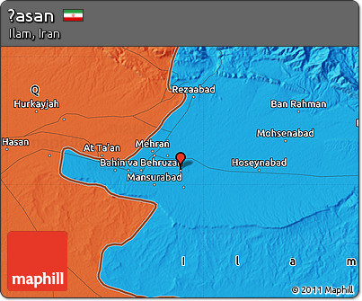 Political Map of Ḩasan