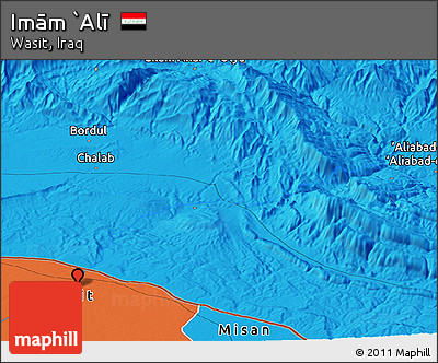 Political Panoramic Map of Imām `Alī
