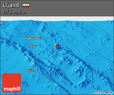 Political 3D Map of Lījand