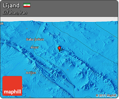 Political 3D Map of Lījand