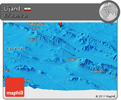 Political Panoramic Map of Lījand