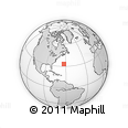 Outline Map of the Area around 33° 4' 42" N, 62° 49' 30" W, rectangular outline