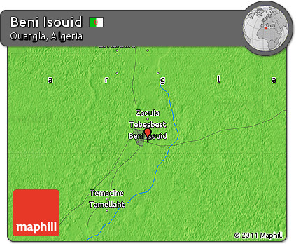 Political Map of Beni Isouid