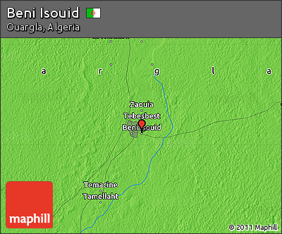 Political Map of Beni Isouid